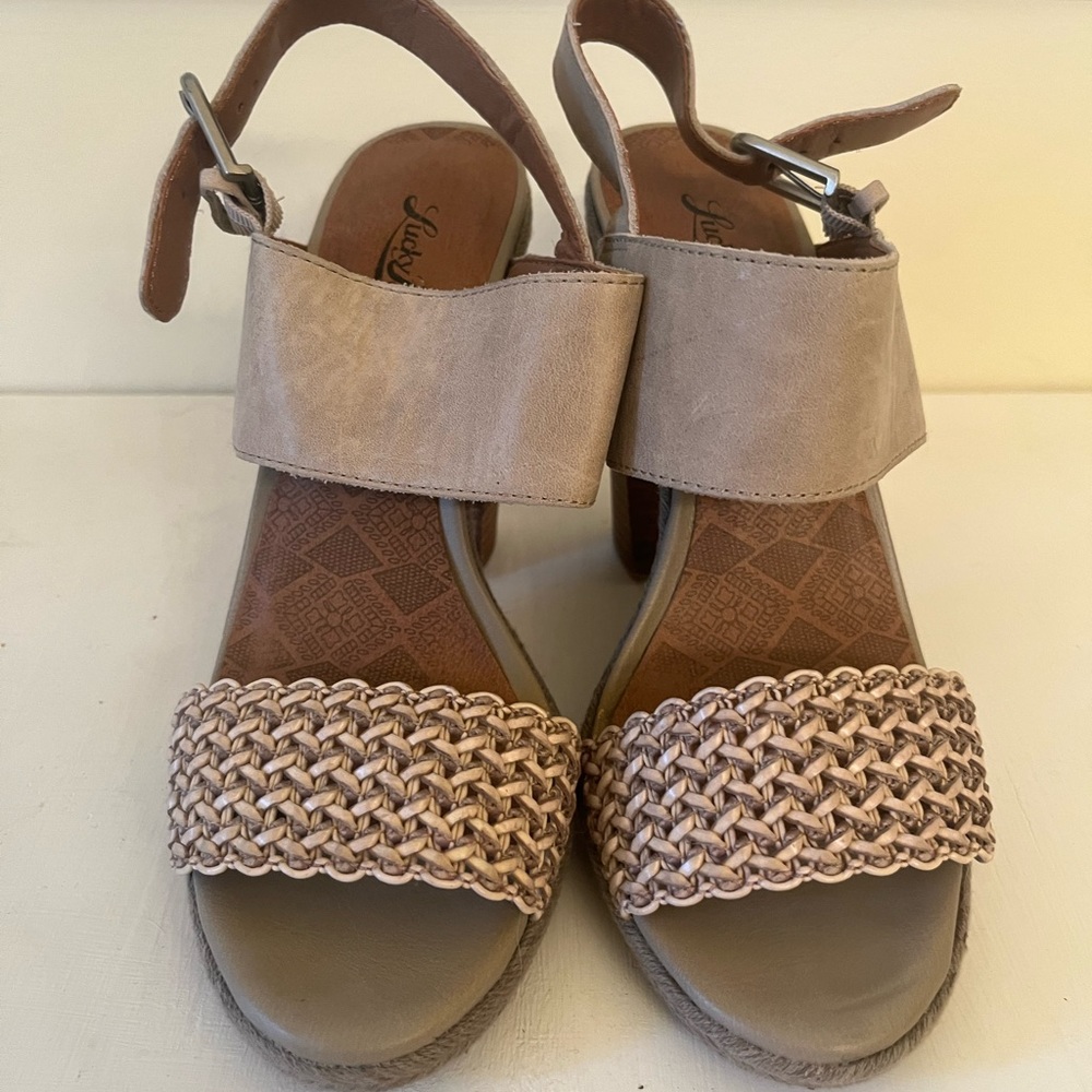 Lucky Brand Leather Heels